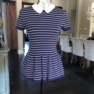 Maison Jules Peplum Top